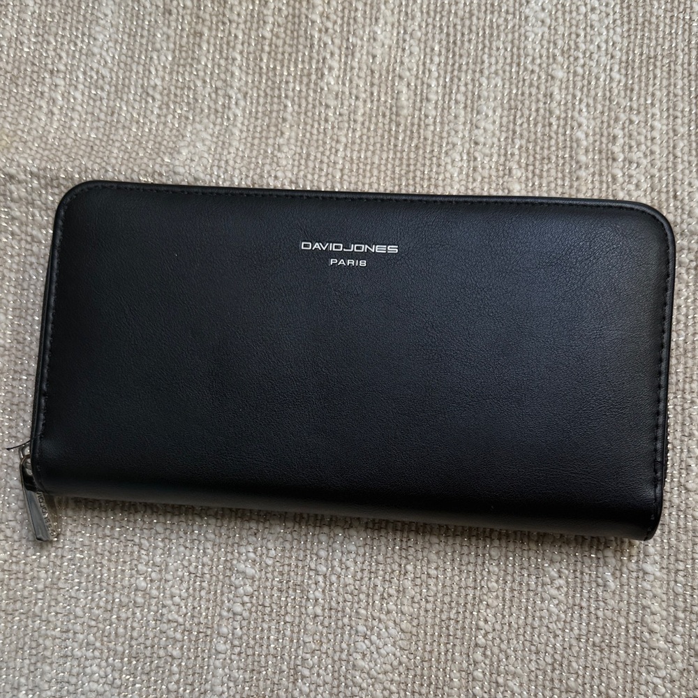David Jones Black Wallet